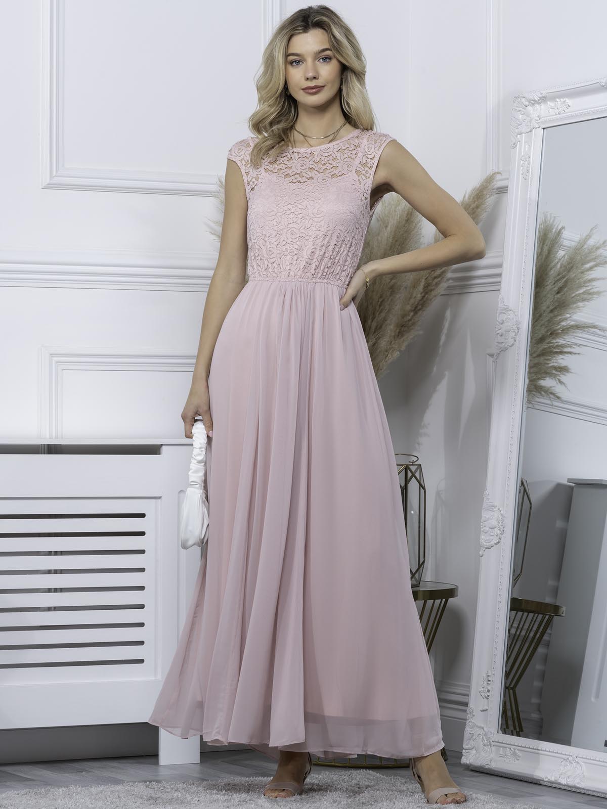 Blush bridesmaid dresses outlet uk