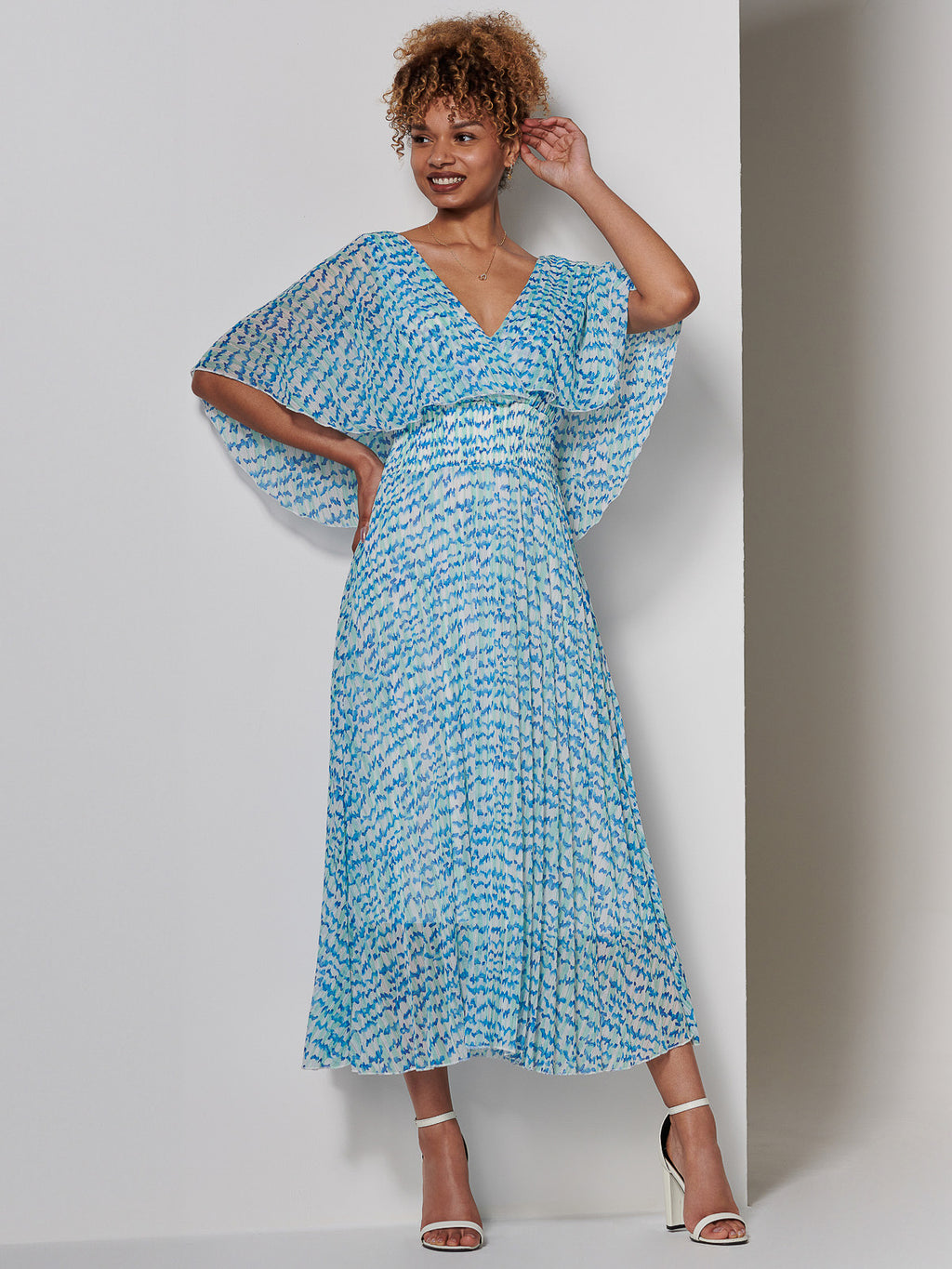 Kyra Maxi Dress ~ Deep Sea