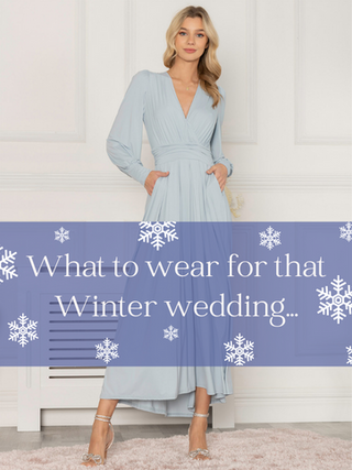 What to wear for that Winter wedding...