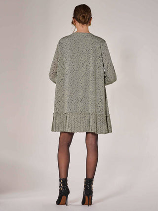 Long Sleeve Shirt Dress, Khaki Spot Jolie Moi Retail Long Sleeve Shirt Dress, Khaki Spot Jolie Moi Retail