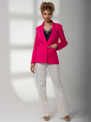 Baylin Tailored Blazer, Hot Pink