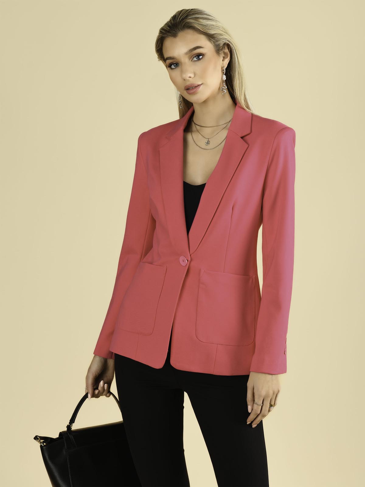 Hot pink blazer uk best sale