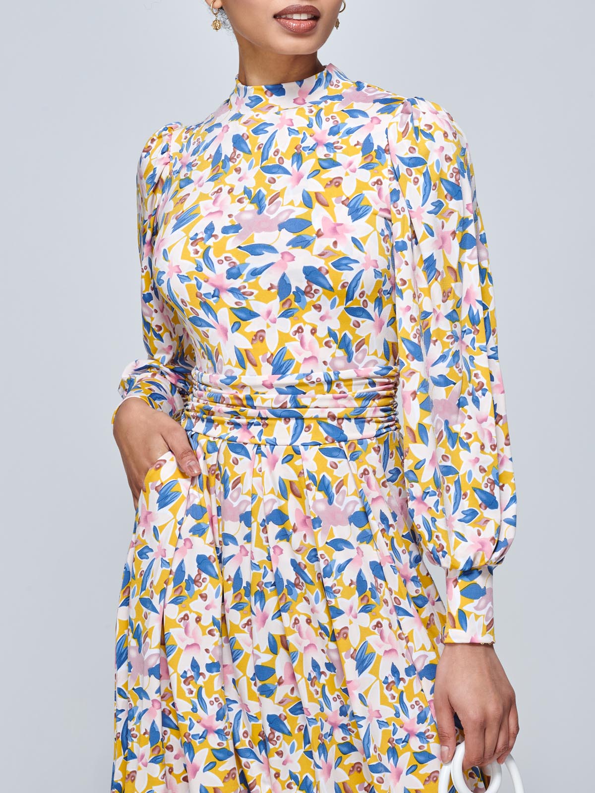 Ae long best sale sleeve wrap dress