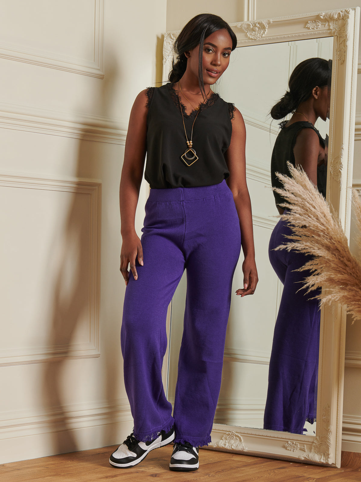 Purple Flower Fairy Trousers – EthicalRoots