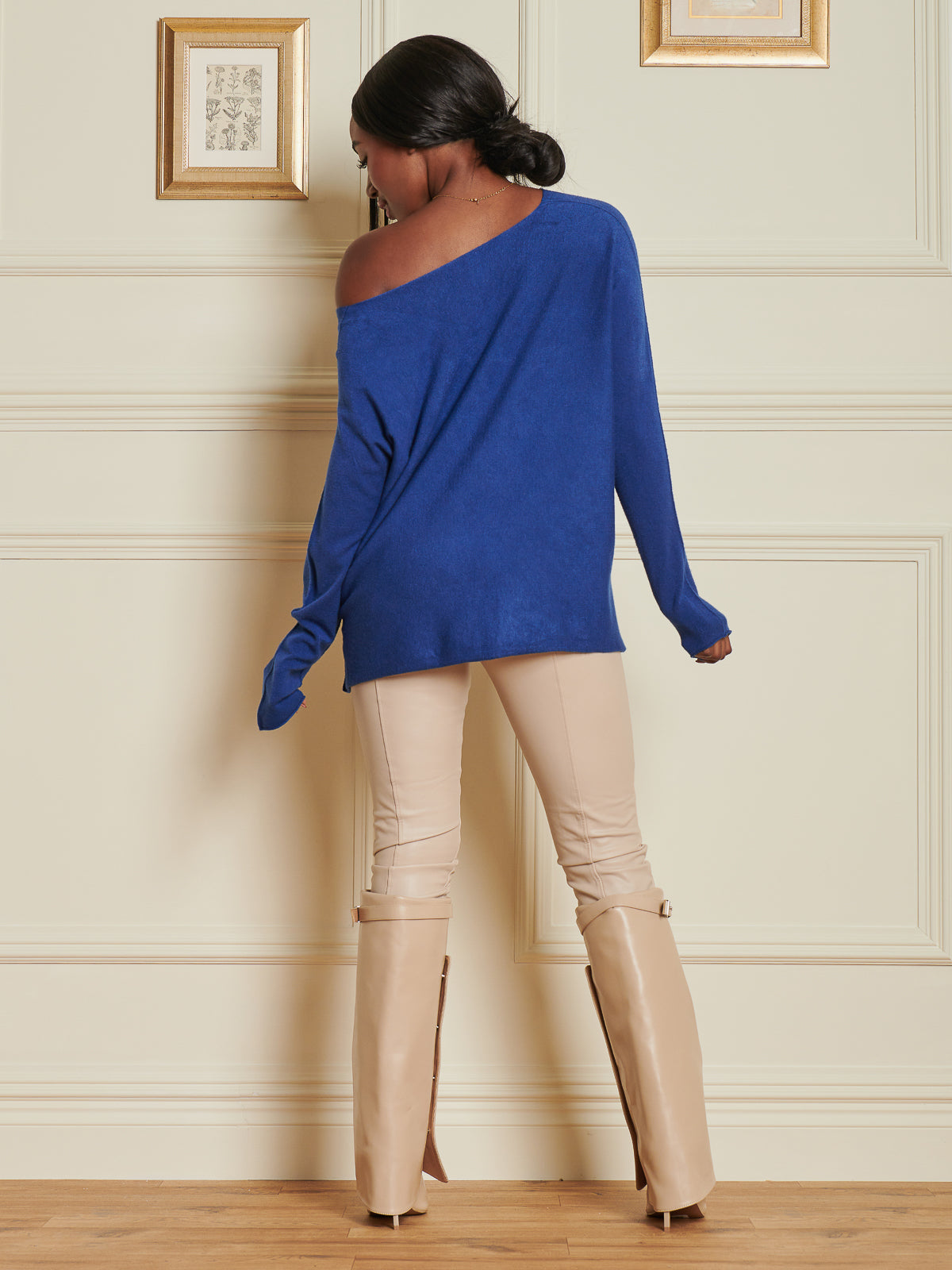 Royal blue hotsell long sweater