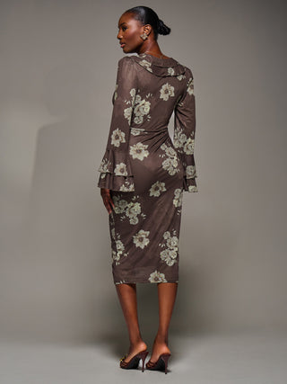 julie brown milo wrap dress Julie Brown Milo Check 3/4-Sleeve Mini Wrap Dress, Moonshine Size 0 or P