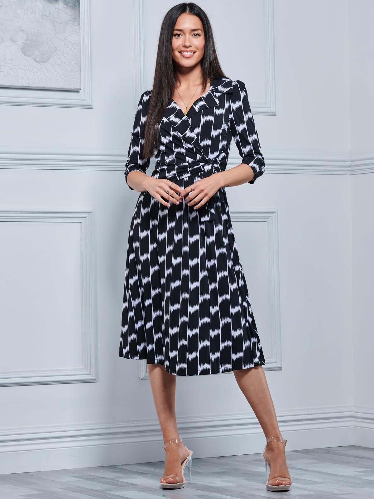 Sylvie midi sale dress