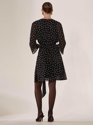 black 3/4 sleeve mini dress Buy Friends Like These Black Shirred Waist 3/4 Sleeve Mini Dress from the Next UK online shop