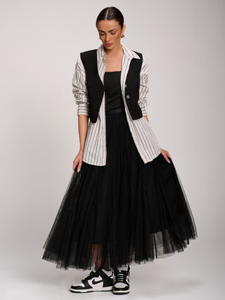 Plain Button Up Waistcoat, Black