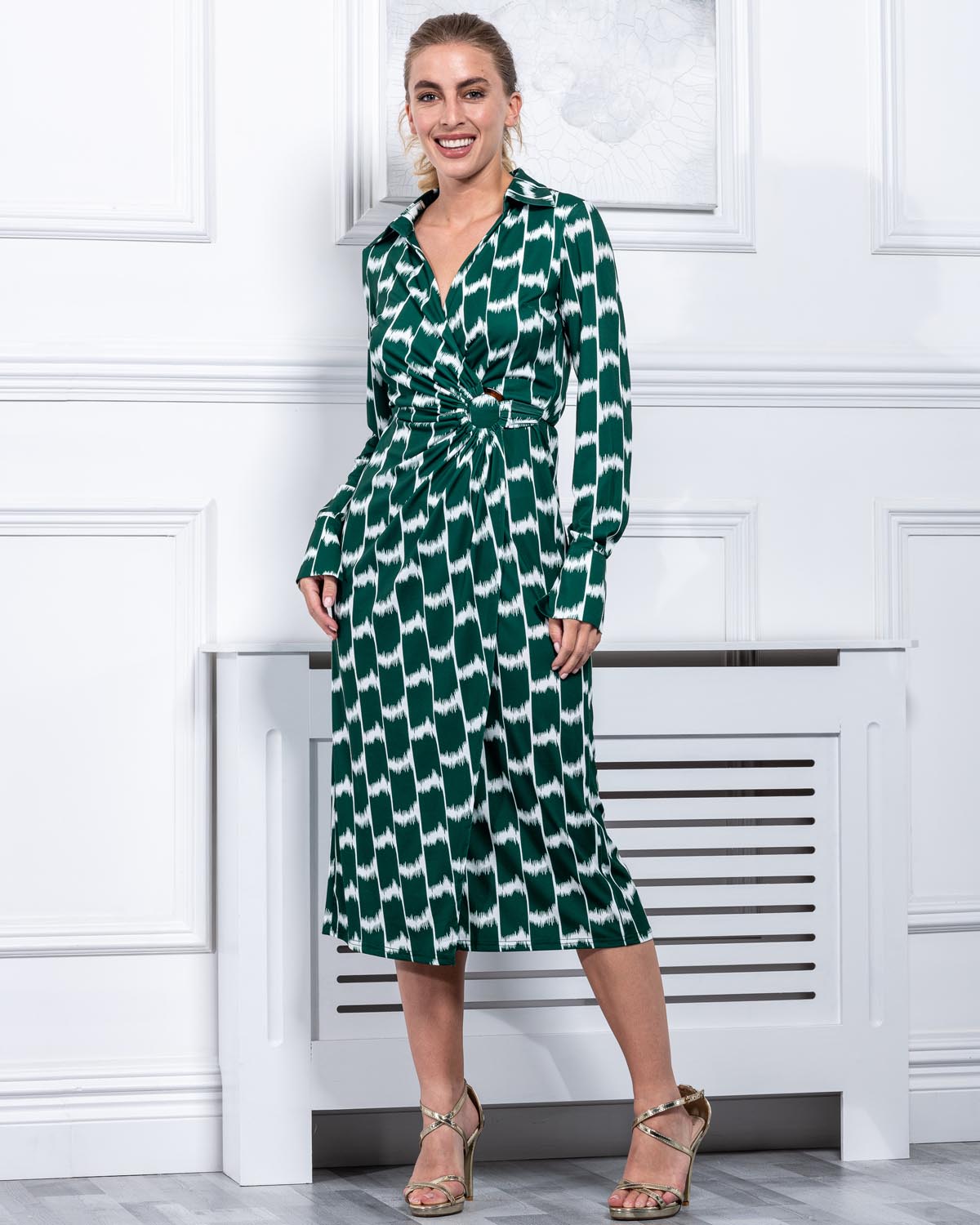 Dvf wrap dress clearance sale