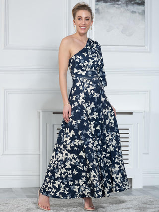 One shoulder maxi dress uk Clearance