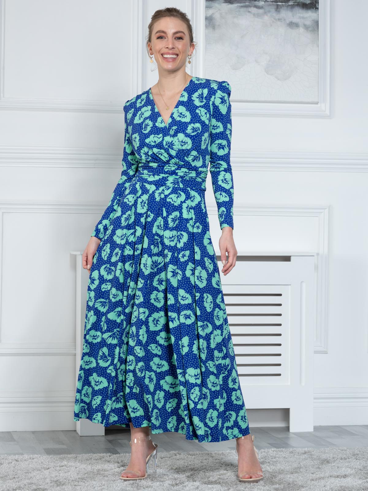 Maxi wrap dress pattern sale