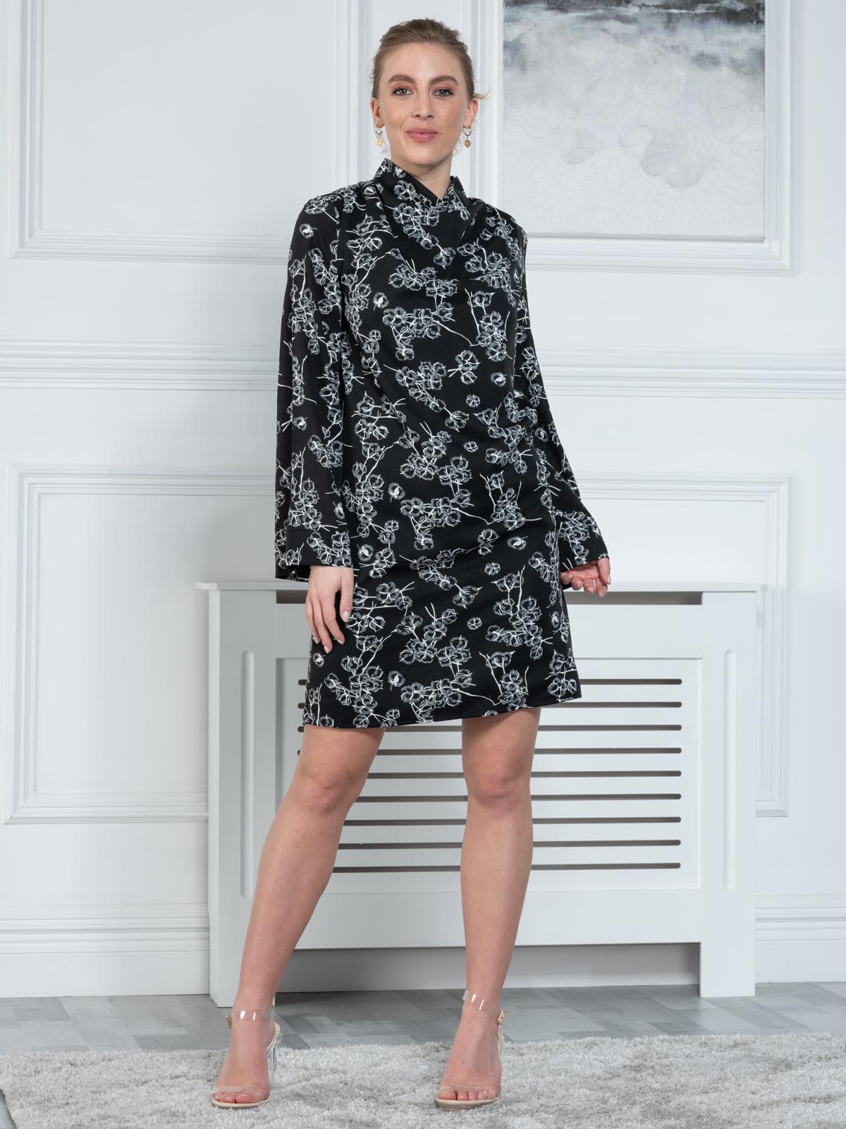 Long sleeve 2024 tunic dress uk