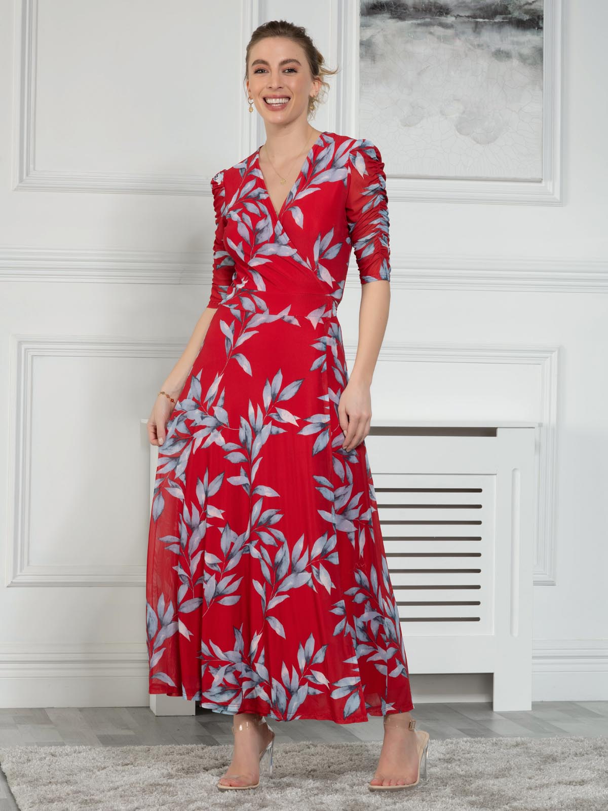 Hobbs wrap dress on sale sale