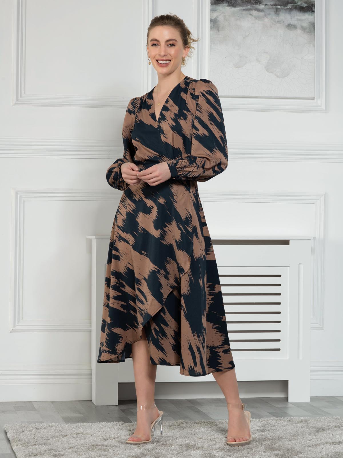 Wrap maxi sale dresses uk