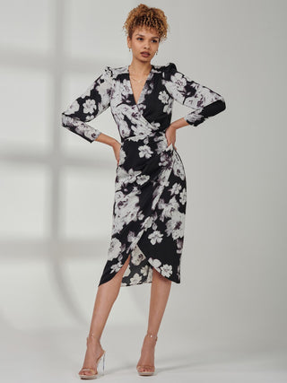 floral satin printed bodycon dress Nicoxijia Women Floral Printed Spaghetti Strap Maxi Dress Stretch Sexy Bodycon Dress Sleeveless Boho Long Going Out Dresses (Black, S) at Amazon Women's Clothing store