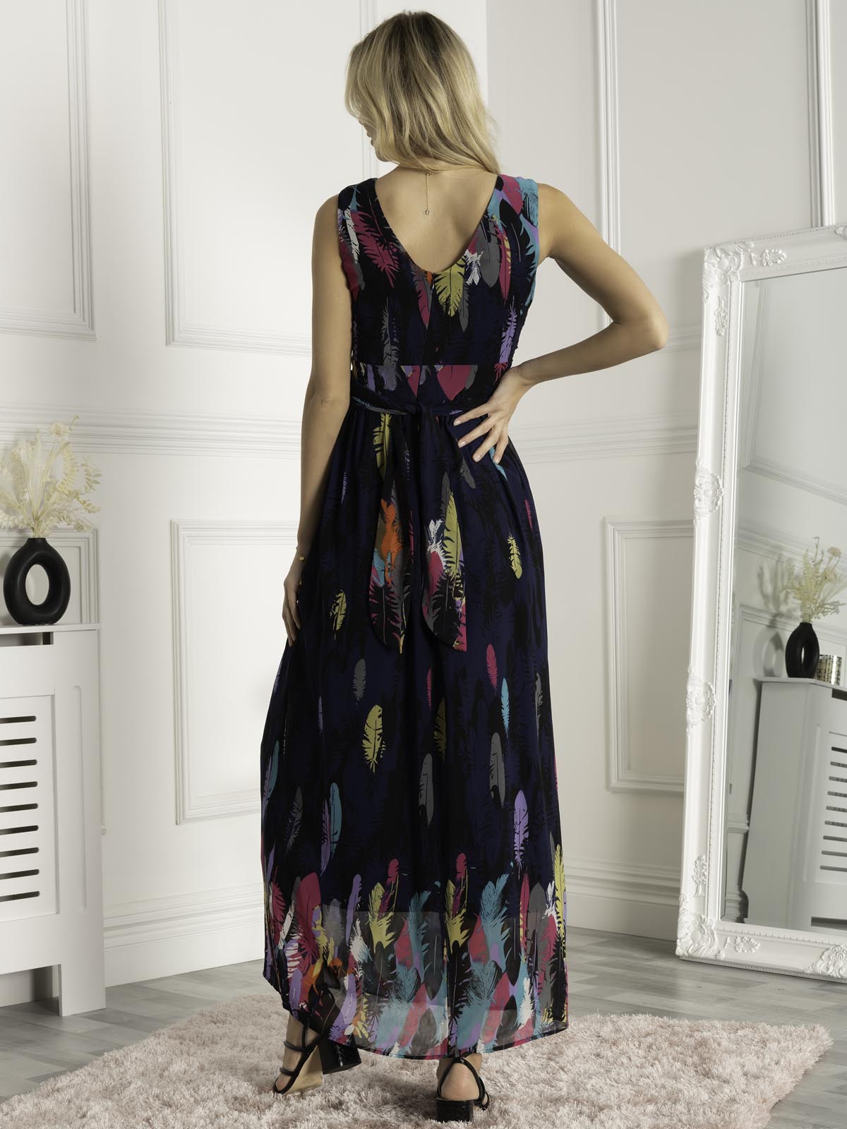 Belted 2024 maxi dresses