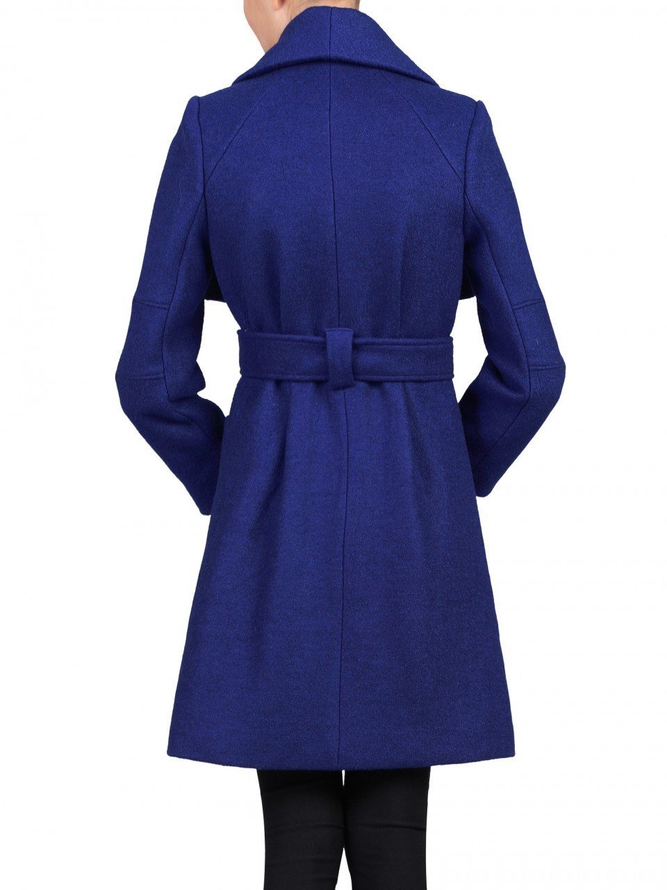 Royal blue 2024 wrap coat