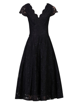 Cap Sleeve Lace Prom Dress, Black Jolie Moi Retail Cap Sleeve Lace Prom Dress, Black Jolie Moi Retail
