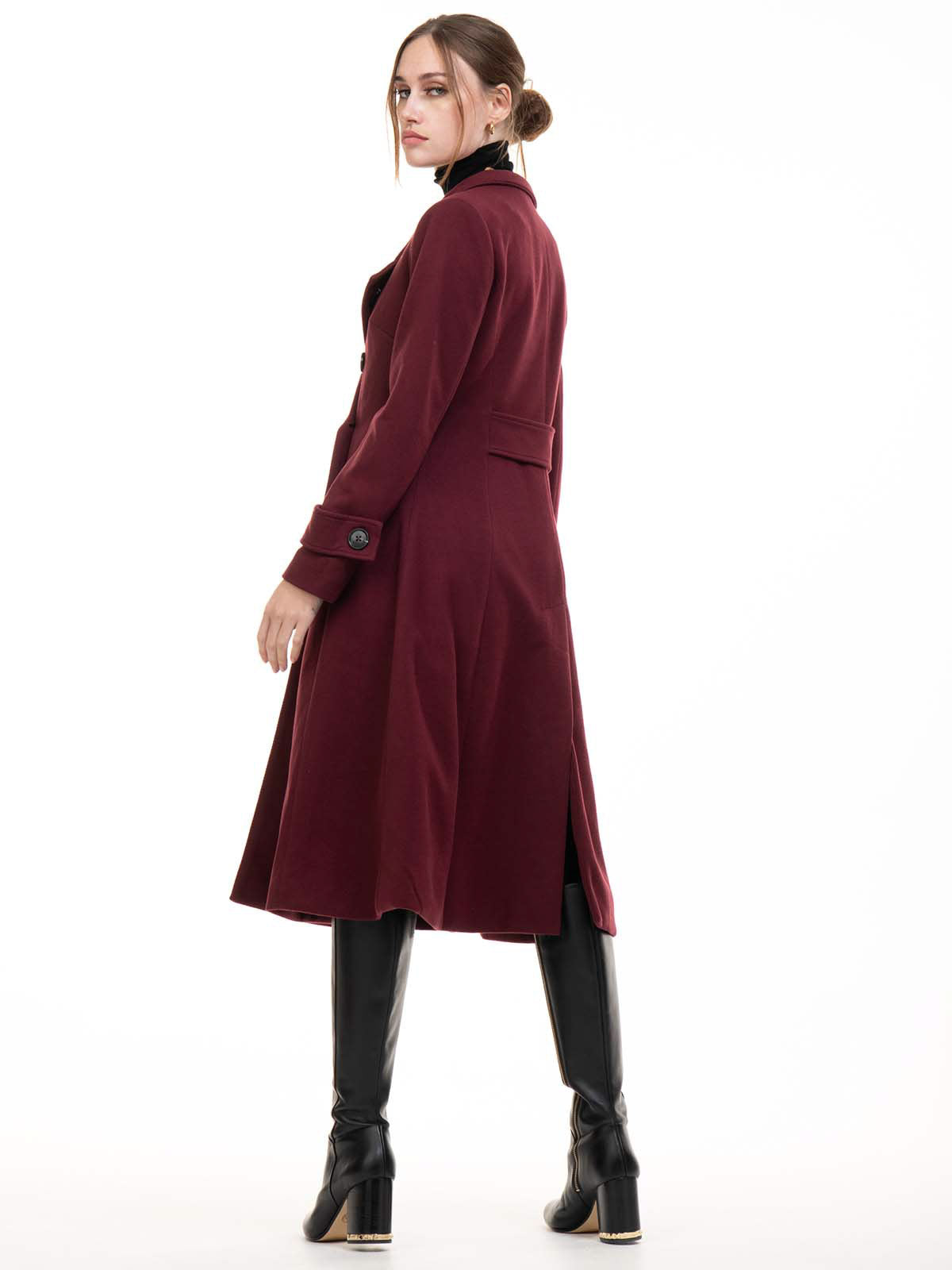 Oasis yarmouth hotsell padded coat burgundy