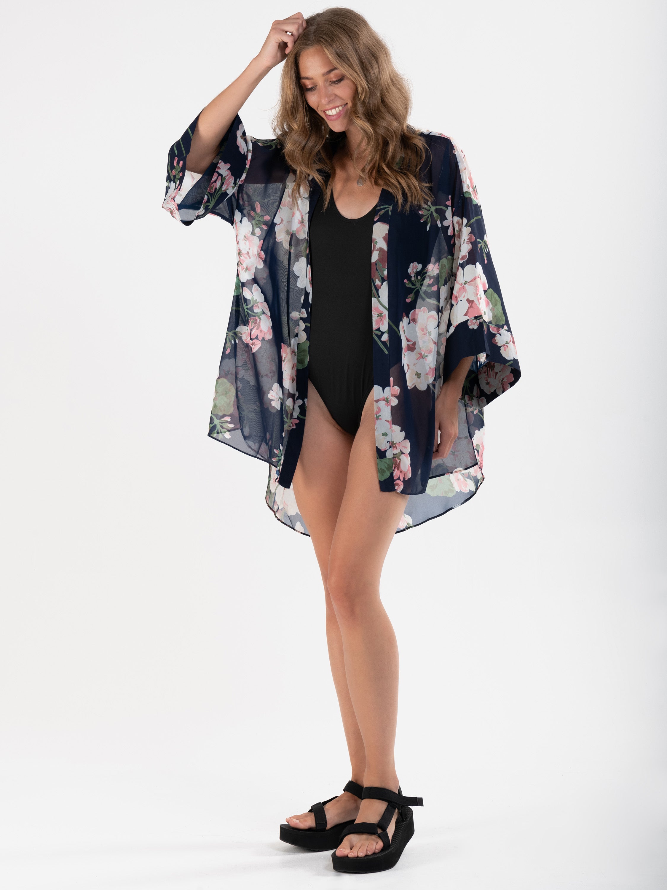 Chiffon clearance kimono jacket