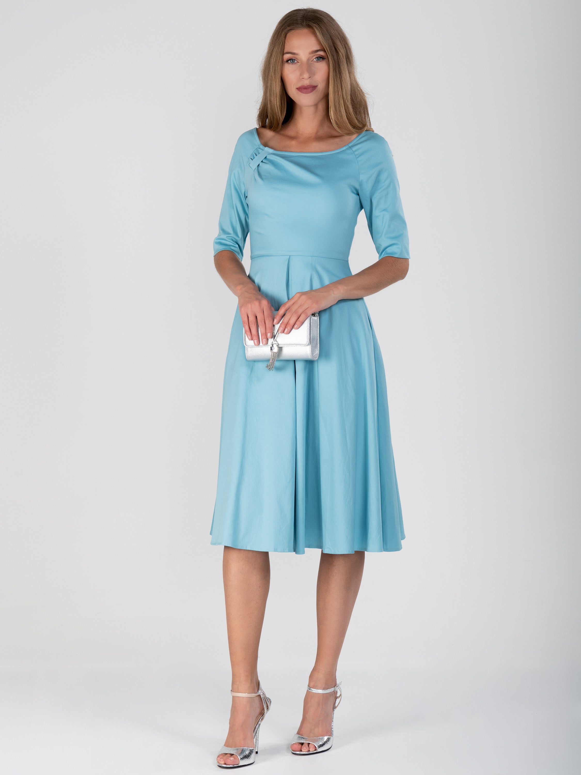 Duck egg clearance blue dress uk