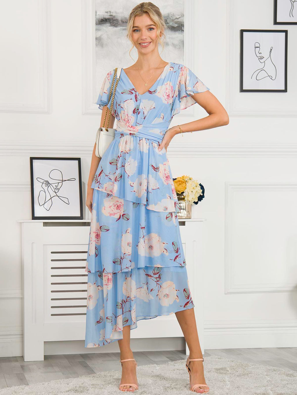 Luna Floral Elodie Mini Dress