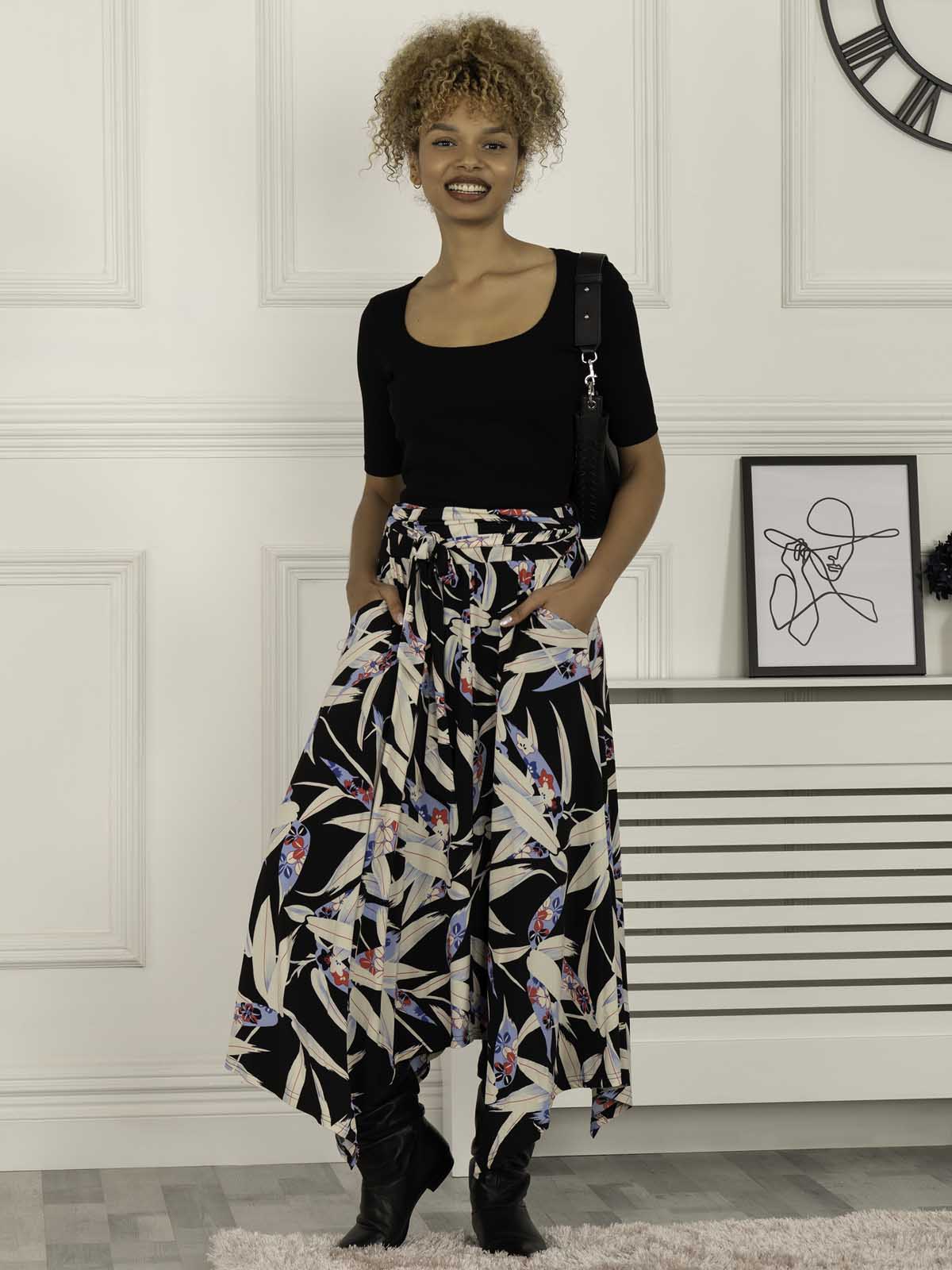 Long maxi clearance skirt black