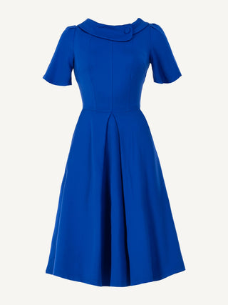 Jolie Moi Bay Peter Tea Dress,  Royal Blue