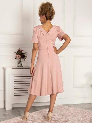 Jolie Moi Bay Peter Tea Dress, Light Pink