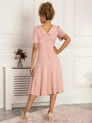 Jolie Moi Bay Peter Tea Dress, Light Pink Jolie Moi Retail Jolie Moi Bay Peter Tea Dress, Light Pink Jolie Moi Retail
