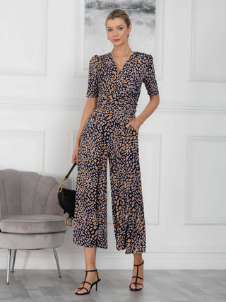 Almost the Weekend Jumpsuit - Navy