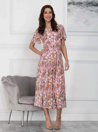 Sample Sale - Maxi Dress, Pink Floral